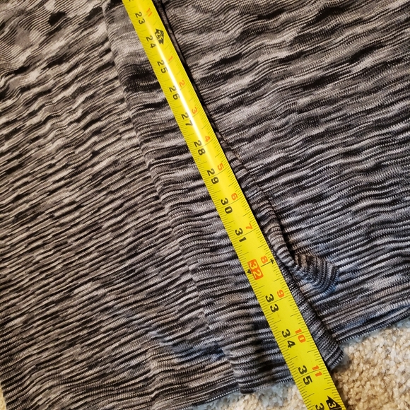 Joseph A Space Dye Longline Open Sleeveless Cardigan Jacket Duster - Picture 3 of 7